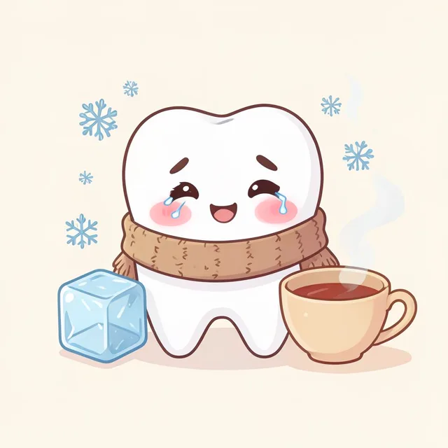 Illustration for “What Causes Tooth Sensitivity?”