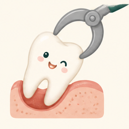 Wisdom Teeth Extraction illustration